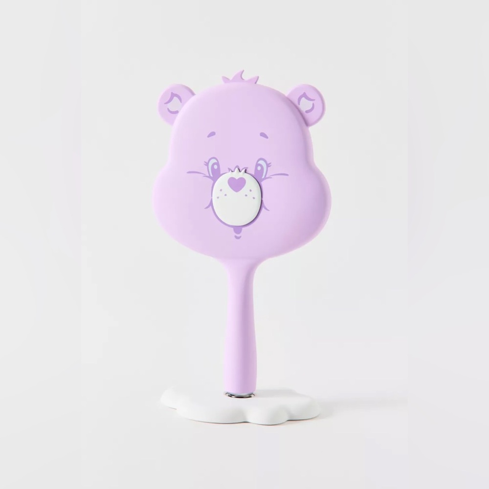 Care Bears Share Bear Purple Shaped LED Handheld Mirror